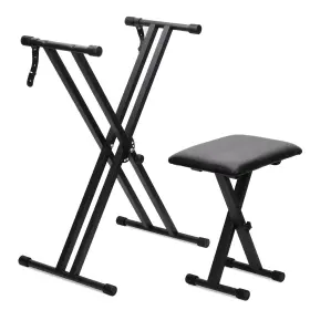 763300871571 JDFDEXC Keyboard Bench Set Double Stand
