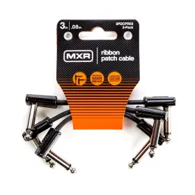 3PDCPR03 JIM DUNLOP Right Angle Mxr Ribbon Patch Cable