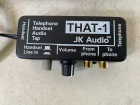 THAT-1 JK AUDIO Telephone Handset Tap #3