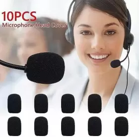 701727496915 JOWXSX Mic Protector Headset Foam Covers Windshi #3