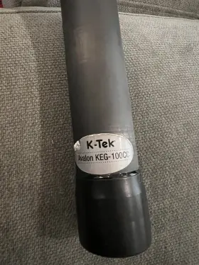 EG-100CC K-TEC Tek Avalon Graphite Boom Pole Internal Coiled