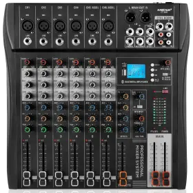 CT-60S KASCHUN Audio Mixer Channel Sound Board Dj Mixing Equ