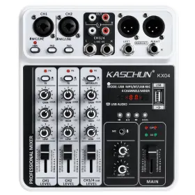 KX04 KASCHUN Dj Audio Mixer Bluetooth Sound Suppo