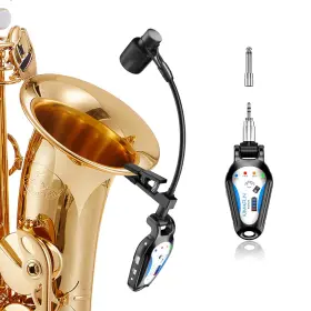 G120 KIMAFUN Wireless Saxophone Microphone Clip