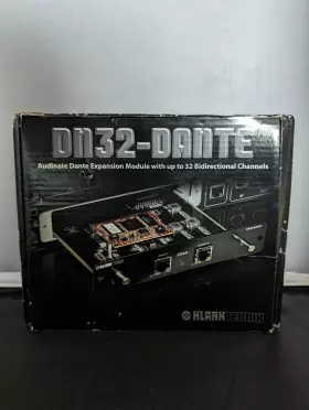 000-BIT00-00010 KLARK TEKNIK Dante Expansion Module #2