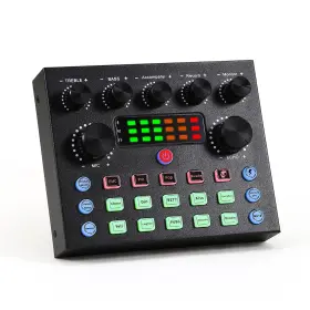 753878824383 KOITMY Audio Mixer Dj Sound Board Dual Channel
