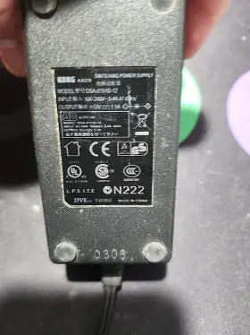 KA270 KORG Power Supply Adapter