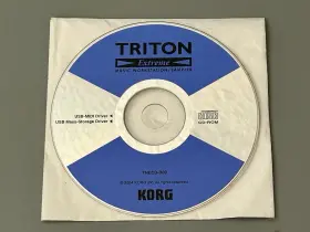 TNECD-D00 KORG Triton Extreme Usb Midi Driver Storage Cd