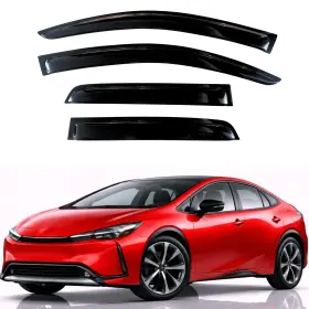 814166 KPY Rain Guards Toyota Prius Channel Window Visors Ven
