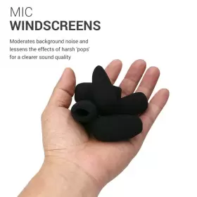 063004130773 KWMOBILE Microphone Foam Covers Set Windscree #2