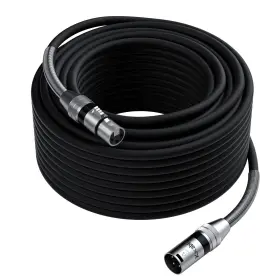 KXXLR-HQ-200F-BK KXABLE Xlr Cable Feet Microphone Ofc Male