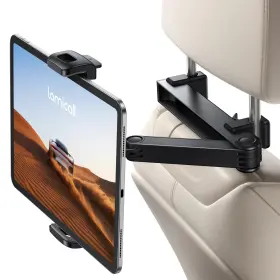 STCH01 LAMICALL Car Headrest Tablet Holder Lockable Extension