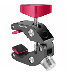 L0085 LANXIRE Clamp Mic Mount Screw Microphones
