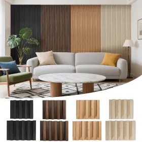 WP0606MX08-01 LARWORKS Samples Pack Wpc Slat Wall Panels High