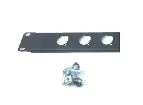 647356205378 LASE Space Rack Panel Xlr Cutouts #2