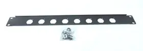 647356205378 LASE Space Rack Panel Xlr Cutouts #3