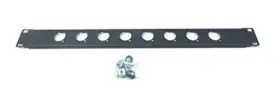 647356205378 LASE Space Rack Panel Xlr Cutouts