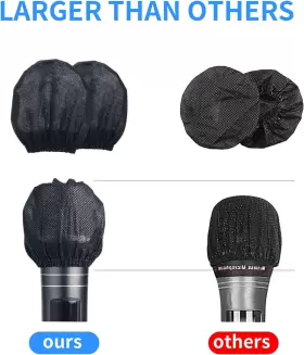 711181471175 LASMEX Microphone Cover Disposable #2