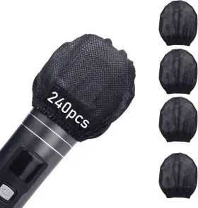 782125599705 LASMEX Mic Covers Disposable Pack