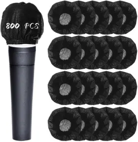 744759234711 LDHHYH Disposable Microphone Cover Handheld Mic