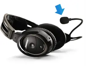 744963753589 LEFXMOPHY Bose Headset Mic Cover Microphone #3