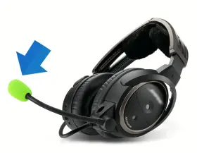 744963754579 LEFXMOPHY Bose Mic Cover Headset Windscreen #3