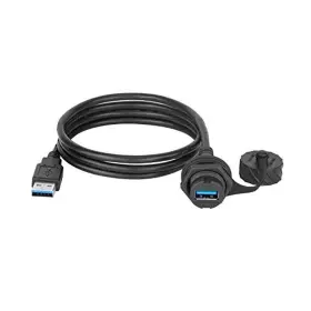 HKCZ-19-AMZ-3 LEIFU Usb Connector Panel Mount Female Socket