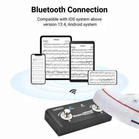 793811871647 LEKATO Wireless Page Turner Pedal Bluetooth #2