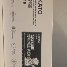 PS-01R LEKATO Rechargeable Pedal Power Supply