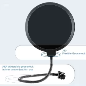 788397519618 LILALIWA Music Studio Microphone Wind Spit Cover #2