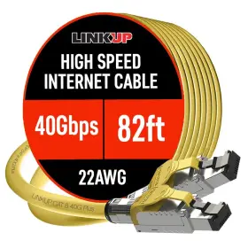 C8SS22FB-25MYEL LINKUP Cat Ethernet Cable Internet Cord High