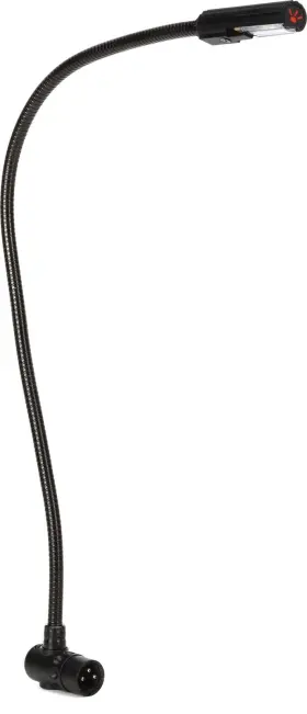 18XR-LED LITTLITE Gooseneck Lamp Right Angled Xlr Connector