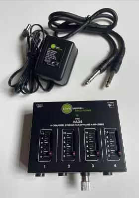 HAO4 LIVE WIRE SOLUTIONS Stereo Headphone Amplifier Power