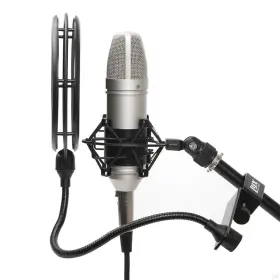 MOP28 LYXPRO Dual Microphone Pop Filter Flexible Goozeneck #3