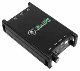 613817020484 MACKIE Mdb Usb Stereo Box Di Noise Operation