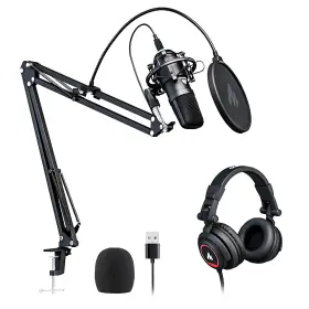 AU-A04H MAONO Microphone Studio Headphone Set Vocal Condenser