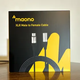 XLR-180 MAONO Microphone Cable Male Female Pin Connector