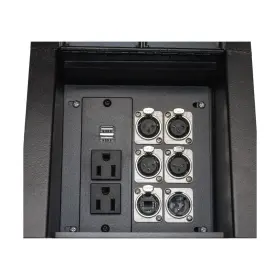 840749137786 MCSPROAUDIO Ac Usb Pro Audio Recessed Recess Box