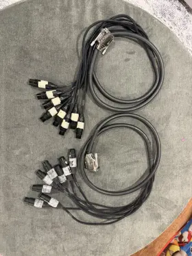 GOLD-DB25-XLRM-05 MOGAMI Snake Cable Feet Set