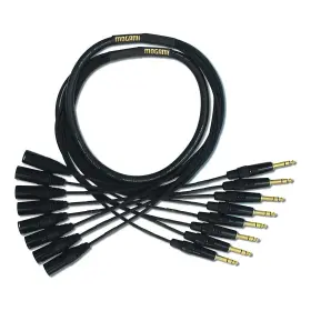 GOLD8TRSXLRM15 MOGAMI Trs Xlr Male Snake Cable