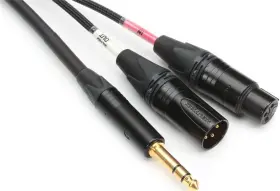 XLR-06 MOGAMI Cable Straight Trs Male Plug Straig