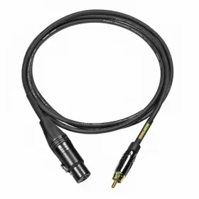 XLRF-RCA-12 MOGAMI Xlr Femal Studo Audio Cable Contacts Feet