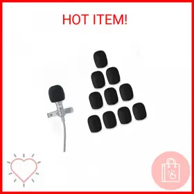 8541753650 MORFONE Pack Lavalier Microphone Windscreen Foam