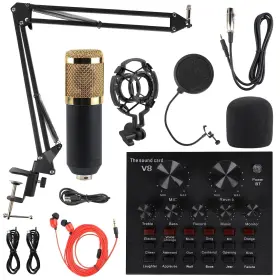 T-BS-091 MORTIME Condenser Microphone Sound Card Boom Arm