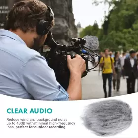 604888899888 MOVO Furry Microphone Windscreen Zoom Recorder #2