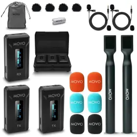WMX-2-DUO MOVO Dual Microphone Wireless Handheld Extensio
