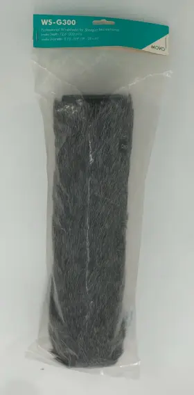 WS-G300 MOVO Furry Rigid Windscreen Mic Up
