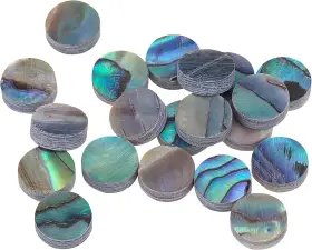 194296006331 MUSICLILY Pro Natural Paua Abalone Guitar