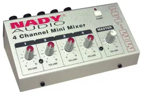 MM141 NADY Mono Unbalanced Mini Mixer Inputs