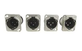 NC3MD-V NEUTRIK Xlr Male Pcb Mount Connector Set Nos